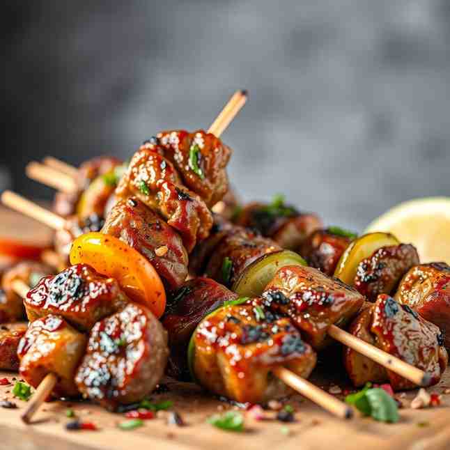 Grilled Lamb Kabobs Recipe